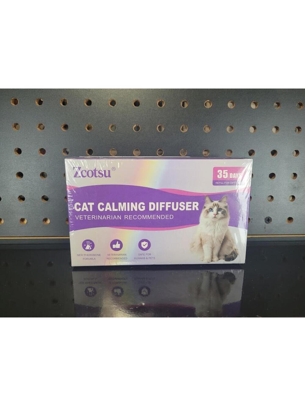 Zcotsu Cat Calming Diffuser - Vet Recommended, 35 Days